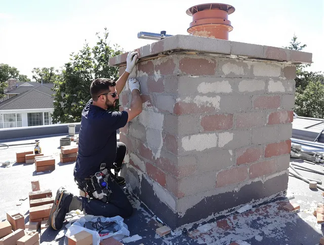 Advanced chimney repair process by Westerville Chimney Sweep in Westerville, OH