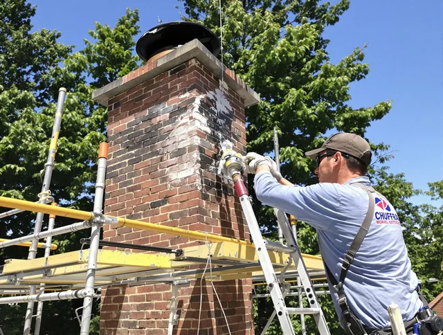 Structural chimney repair by Westerville Chimney Sweep in Westerville, OH