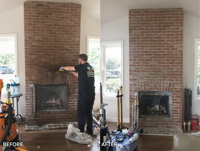 Finished chimney sweeping service by Westerville Chimney Sweep in Westerville, OH